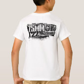 75mm gun T22 TシャツTシャツ Tシャツ (裏面)