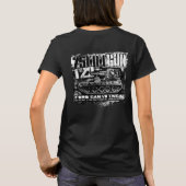 75mm gun T22 TシャツTシャツ Tシャツ (裏面)