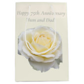 75thアニバーサリー編集可能 ミディアムペーパーバッグ (正面)