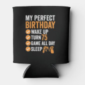 75thターン75私の完璧な誕生日ゲーム 缶クーラー (正面)