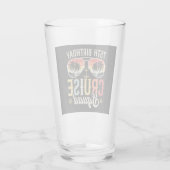 75th誕生日クルーズスクワッドファミリーマッチングDK タンブラーグラス (裏面)