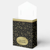 75th金ゴールド/ブラック乱数パターン フェイバーボックス (オープン)