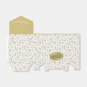 75th金ゴールド/白の乱数パターン フェイバーボックス (折り畳みなし)