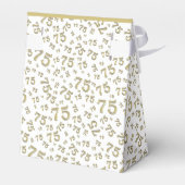 75th金ゴールド/白の乱数パターン フェイバーボックス (裏面サイド)