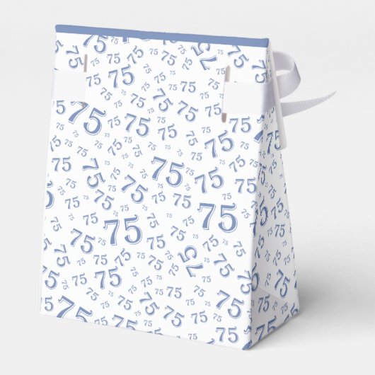 75th青/白の乱数パターン フェイバーボックス (裏面サイド)