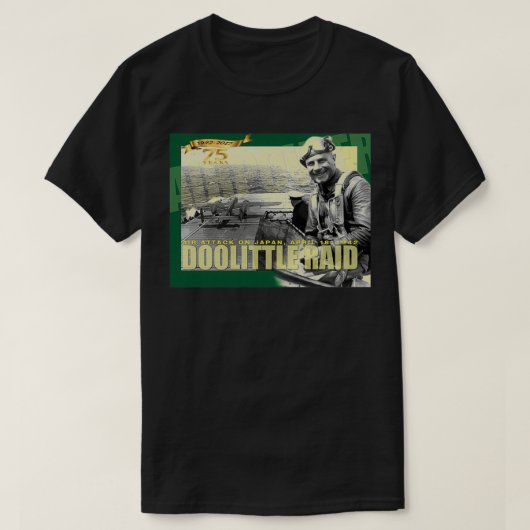 75th Anniversary Doolittle Raid Tシャツ (デザイン正面)