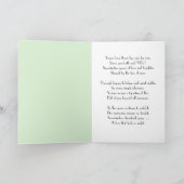 75th Anniversary Lily of the Valley カード (内部)