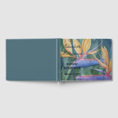 75th Bird of Paradise誕生日メモリ ゲストブック (全面)