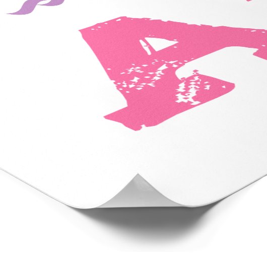 75th Birthday For Women ポスター (角)