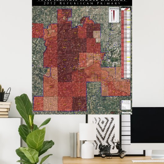 75th Illinois House District - 2012年Rep. Primary ポスター (ホームオフィス)