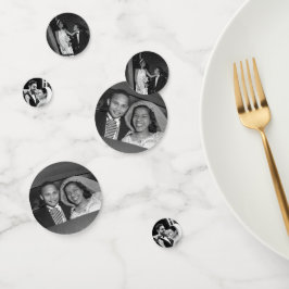 75th Wedding Anniversary Party Decor Custom Photo コンフェッティ