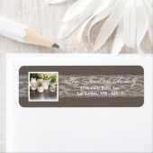 .75x2.25インチ差出人住所ラベルビーチシーメイソン ラベル (インサイチュ)