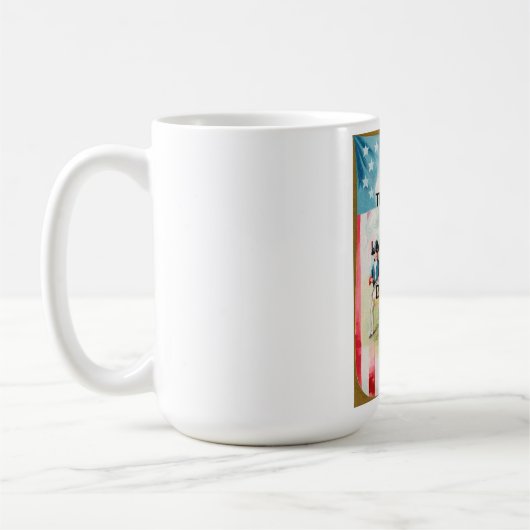 76の精神のコーヒー・マグそれらは私達のためのそれをしました コーヒーマグカップ (左)