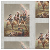 「76の精神 ファブリック (クローズアップ)