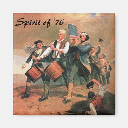 76年の精神 マグネット (正面)