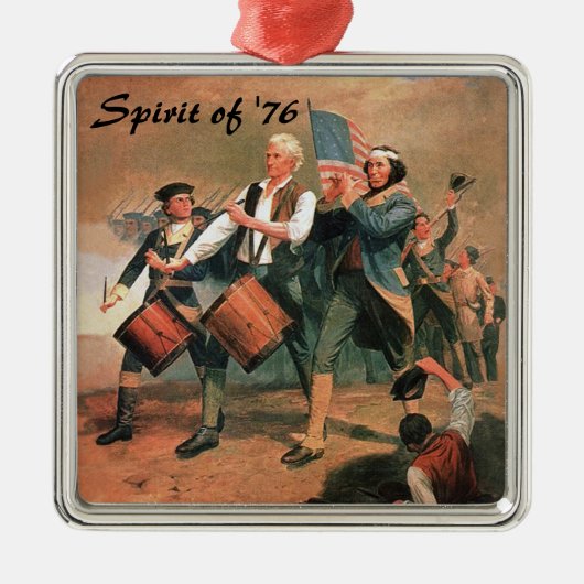 76年の精神 メタルオーナメント (正面)