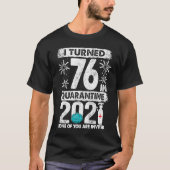 76歳で検疫2021年76歳B Tシャツ (正面)