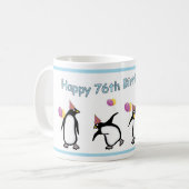 76歳の誕生日おめでとう マグカップ (正面左)