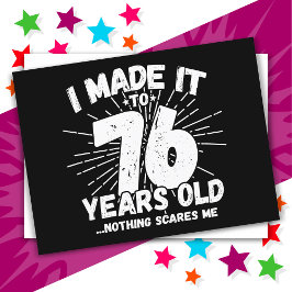 76歳皮肉ミームおもしろい76誕生日 ポストカード