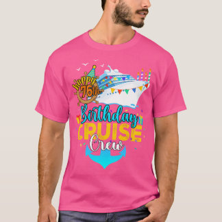 76誕生日クルーズクルー Tシャツ