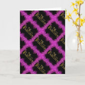 76誕生日 カード (黄色い花)