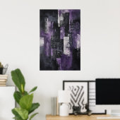 760抽象芸術 ポスター (ホームオフィス)