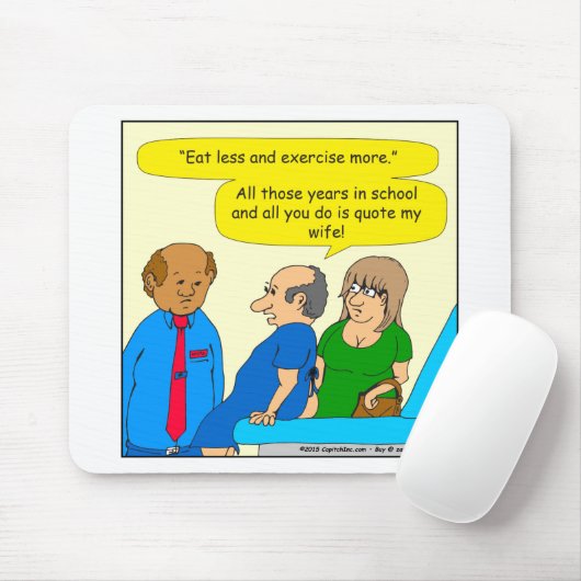 761医者は私の妻の漫画を引用します マウスパッド (マウス)