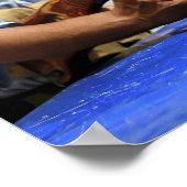 762ミリメートルのラウンドがトラックの上にある ポスター (角)