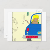 765ノGMO喫煙レディ ポストカード (正面/裏面)