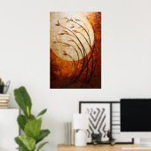 768抽象芸術 ポスター (ホームオフィス)