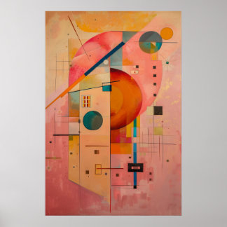 769抽象芸術 ポスター