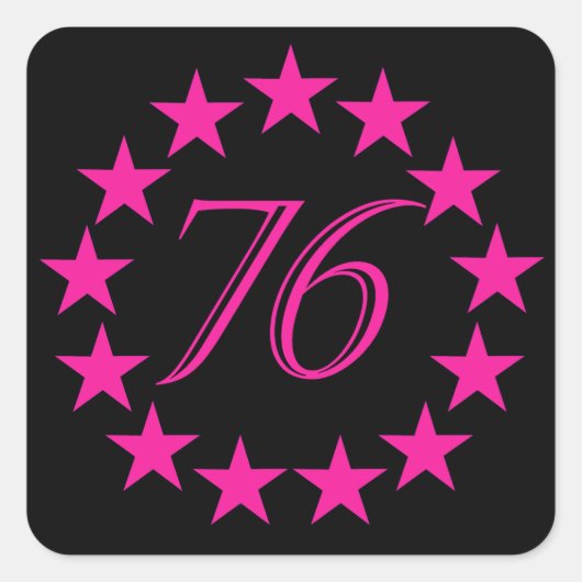76 スペシャル スクエアシール (正面)