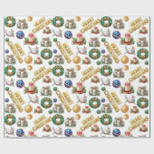 76.2 cm x 1.8288 mラッピング紙、光沢ラッピング ラッピングペーパー (フラット)