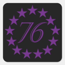 76 Purple Edition スクエアシール