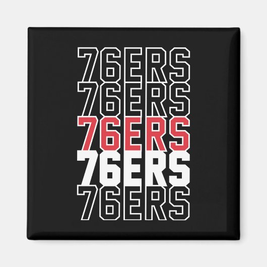76Ers マグネット (正面)