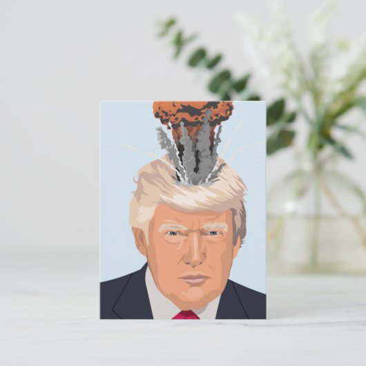 77分間のブレインファルトのはがき ポストカード (スタンド正面)