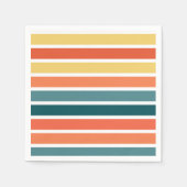 77年の夏ストライプ期 スタンダードカクテルナプキン (正面)