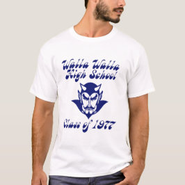 77年卒業 Wa-Hi クラス メンズTシャツ Tシャツ