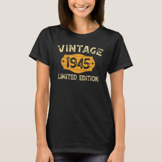 77歳ヴィンテージ1945年77誕生日 Tシャツ