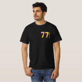 77歳77 Tシャツ (正面フル)
