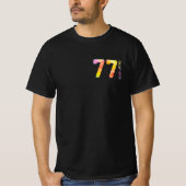 77歳77 Tシャツ (正面)
