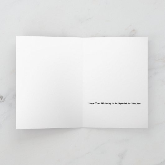 77歳Bday数学先生77番目の誕生日ギフト カード (内部)