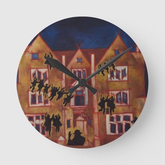 770ウォールクロック ラウンド壁時計 (正面)