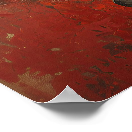 772抽象芸術 ポスター (角)