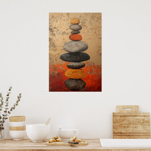 772抽象芸術 ポスター (キッチン)