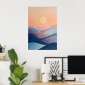 774抽象芸術 ポスター (ホームオフィス)