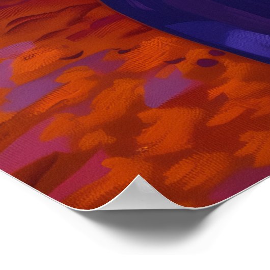 775抽象芸術 ポスター (角)