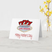 777ラスベガス、ハッピーマザーズデイカード カード (黄色い花)
