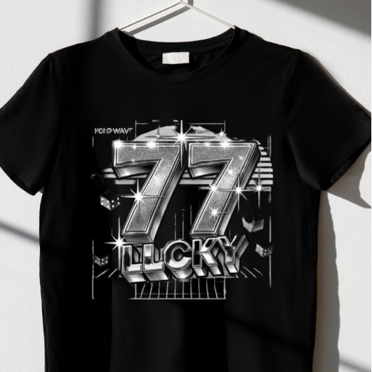 「777ラッキー」 Tシャツ