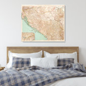 7778ユーゴスラビア キャンバスプリント (インサイチュ (寝室))